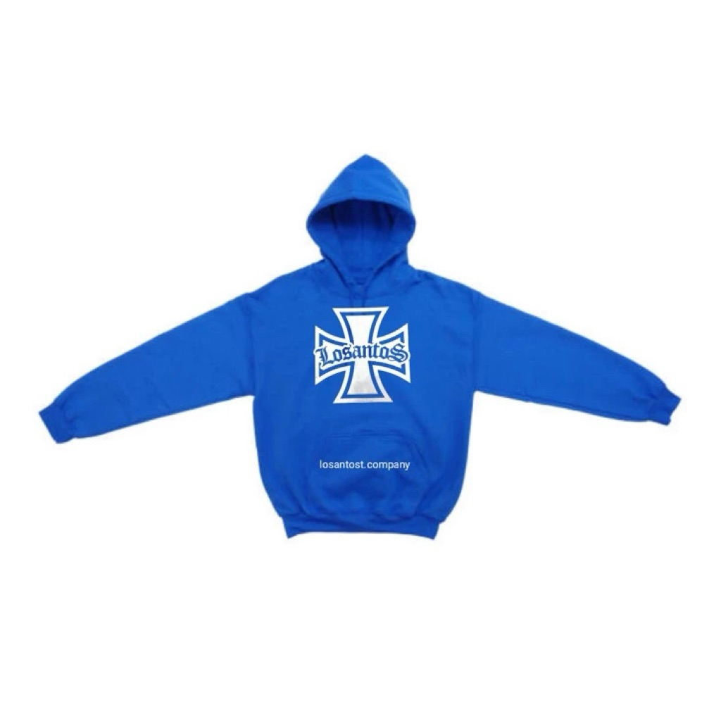 LXNTX Hoodie pria pakaian pria hoodie independent blue