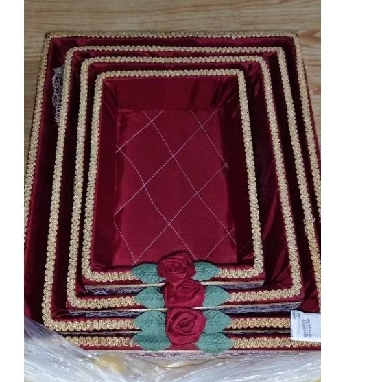 Nampan merah sangjit box seserahan