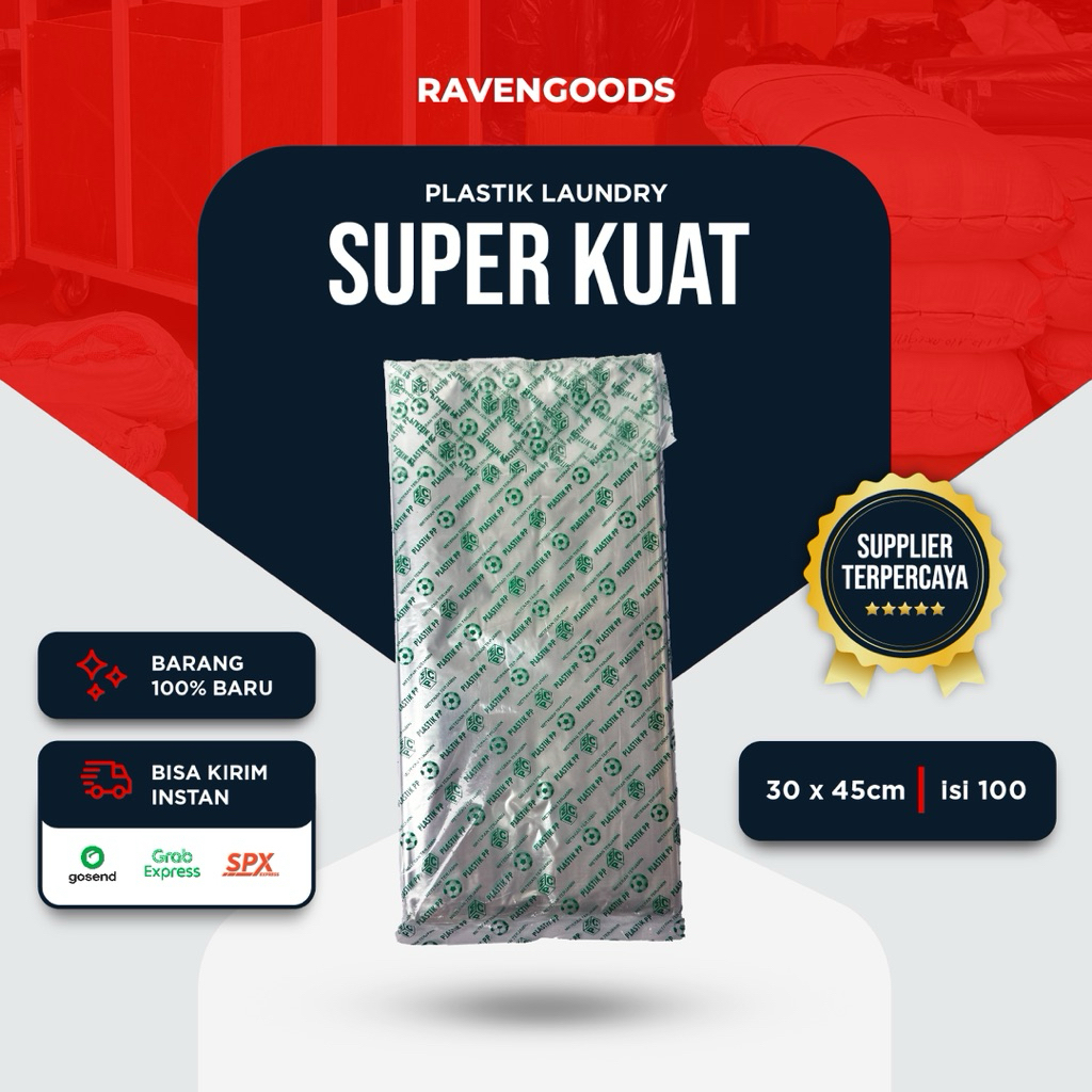 Plastik Laundry / Plastik PP Laundry Grosir Cahaya Bola