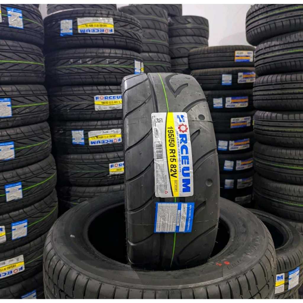 ban semi slick merk forceum ukuran 195 50 R15
