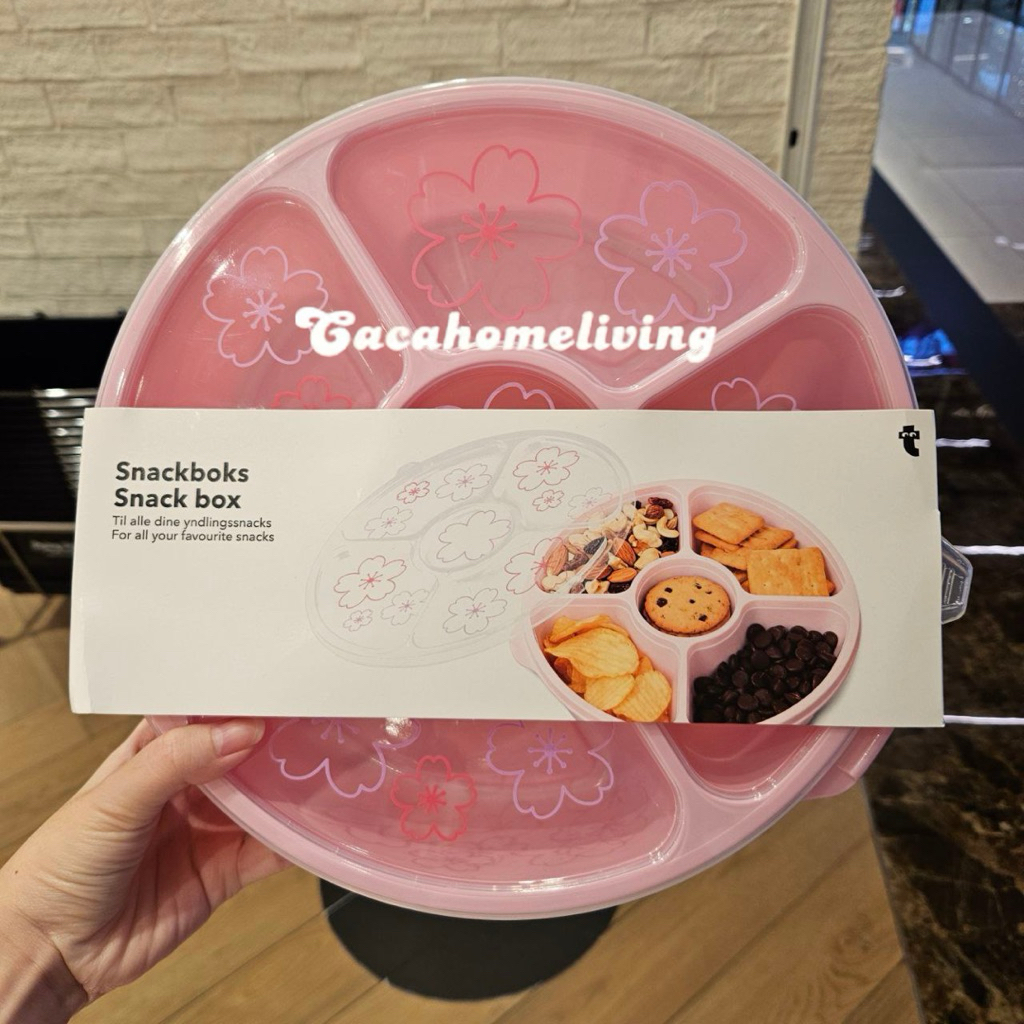 Flying Tiger - Snack Box / Kotak Makan Cemilan Snack Flower Collection