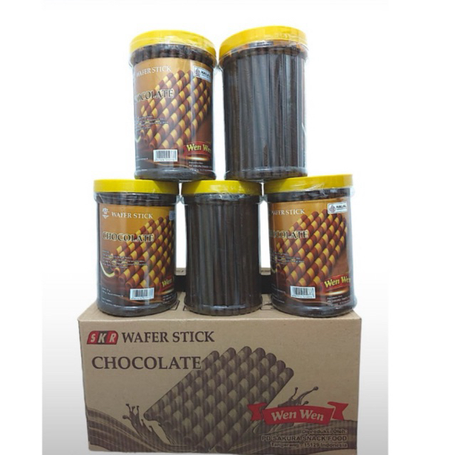 Astor Coklat wen wen wafer stick jumbo 700gr - 1dus isi 6toples