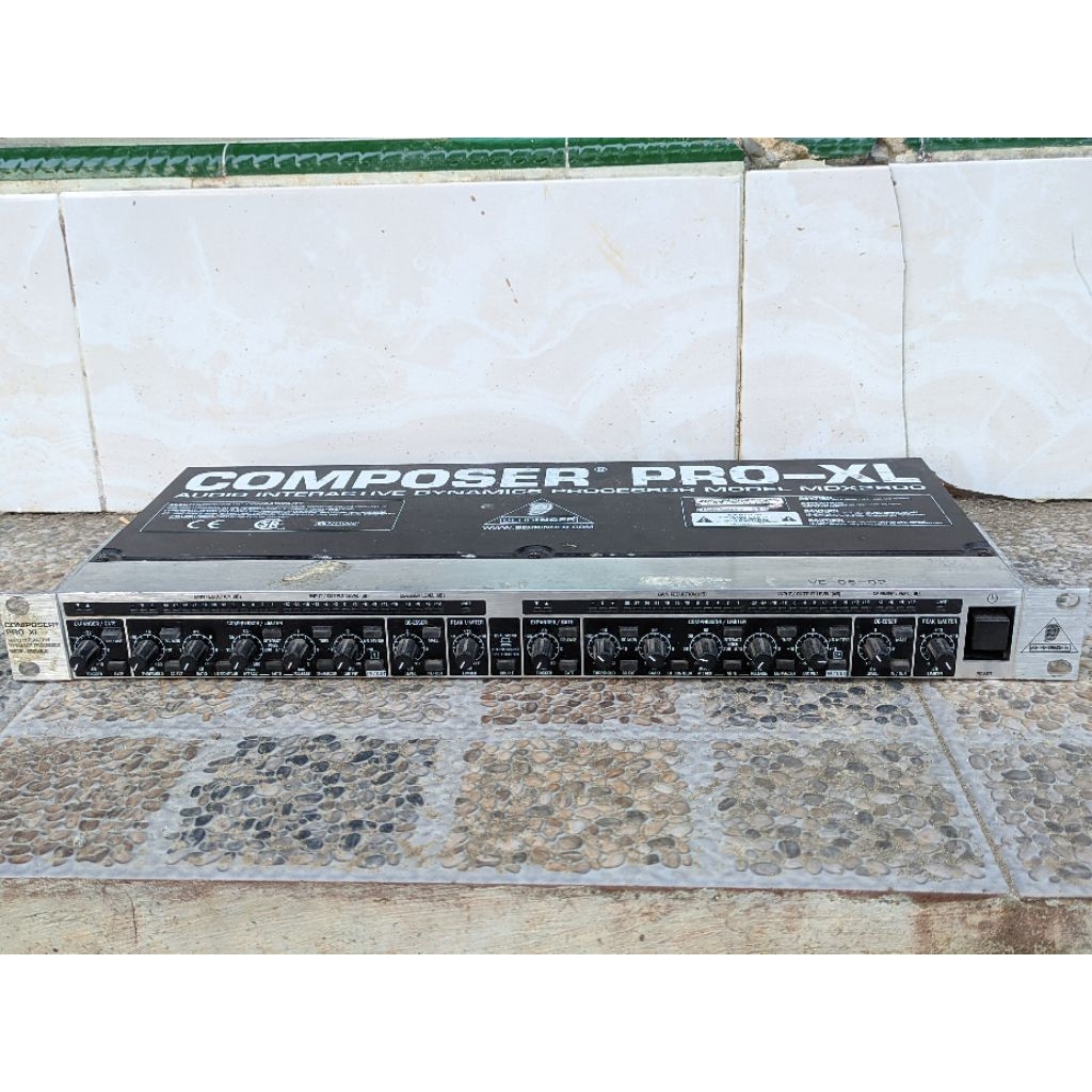 compressor behringer mdx2600 second