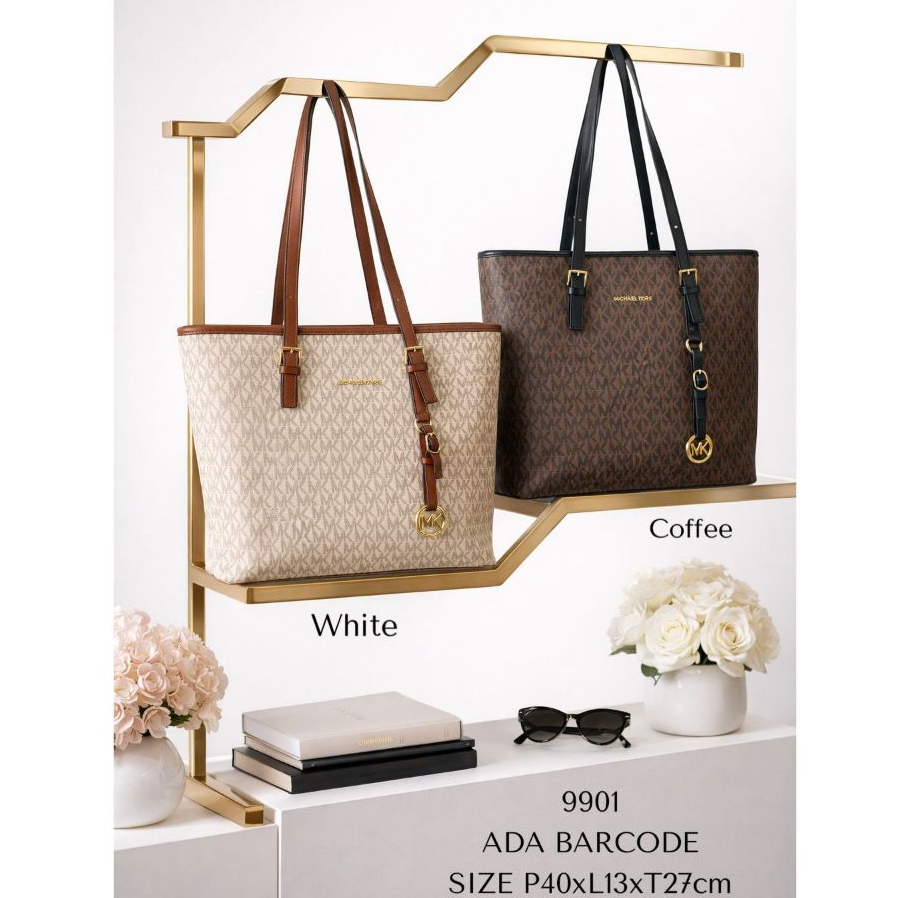 TOTE BAG WANITA MK KULIT GRADE ORI VIP PLATINUM MK9901