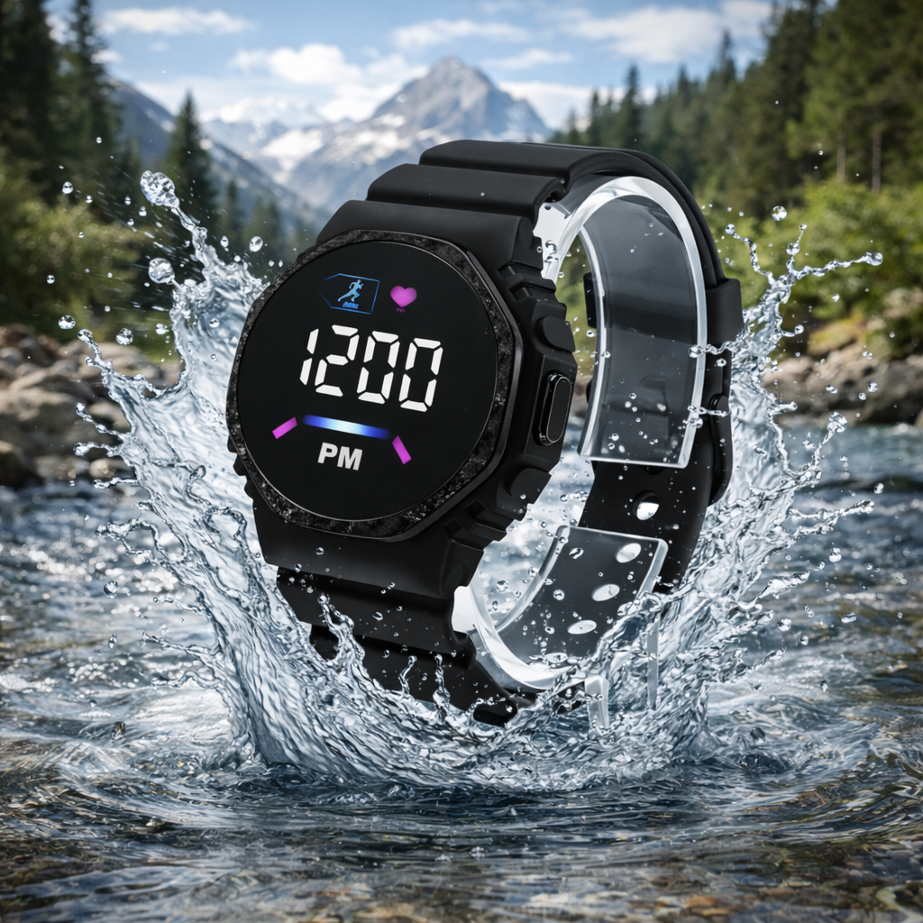Jam Tangan Anak Remaja Laki Laki Perempuan Sports Digital Anti Air