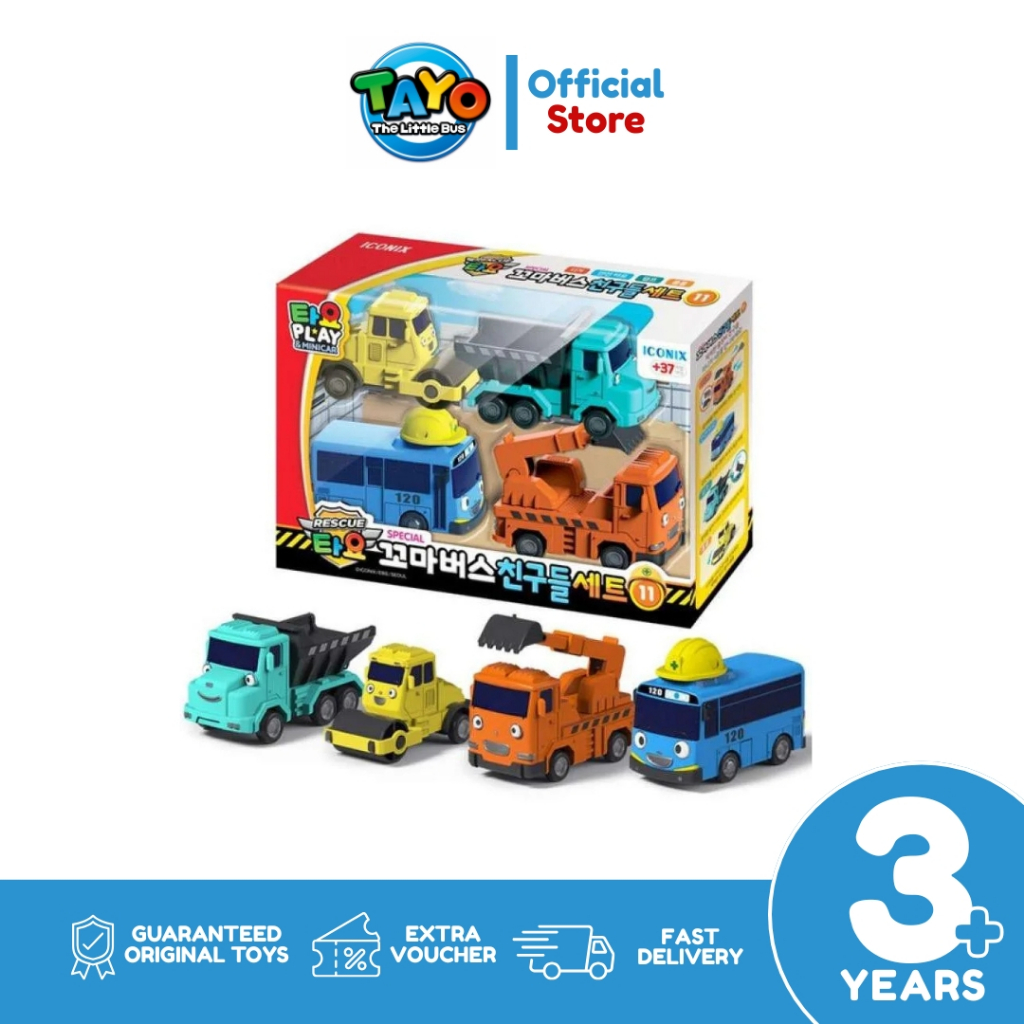 Tayo The Litle Bus Mini Tayo Friends TYT-122012