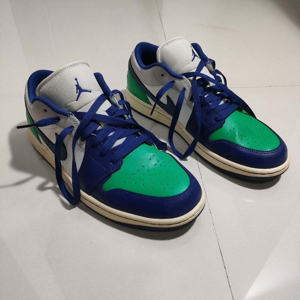 Nike Air Jordan 1 Low Sail/Deep Royal Blue