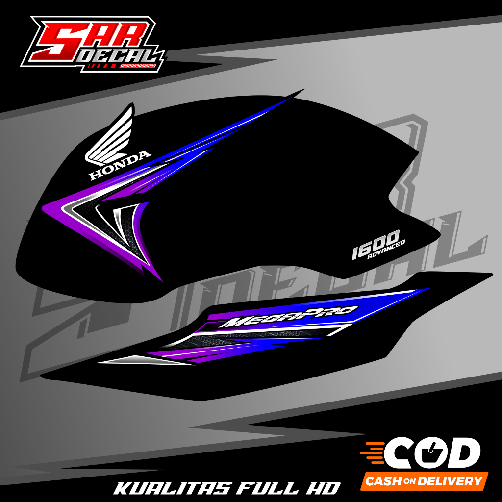 STRIPING MEGAPRO PRIMUS VARIASI CUSTOM - STRIPING MP CUSTOM VARIASI PRIMUS