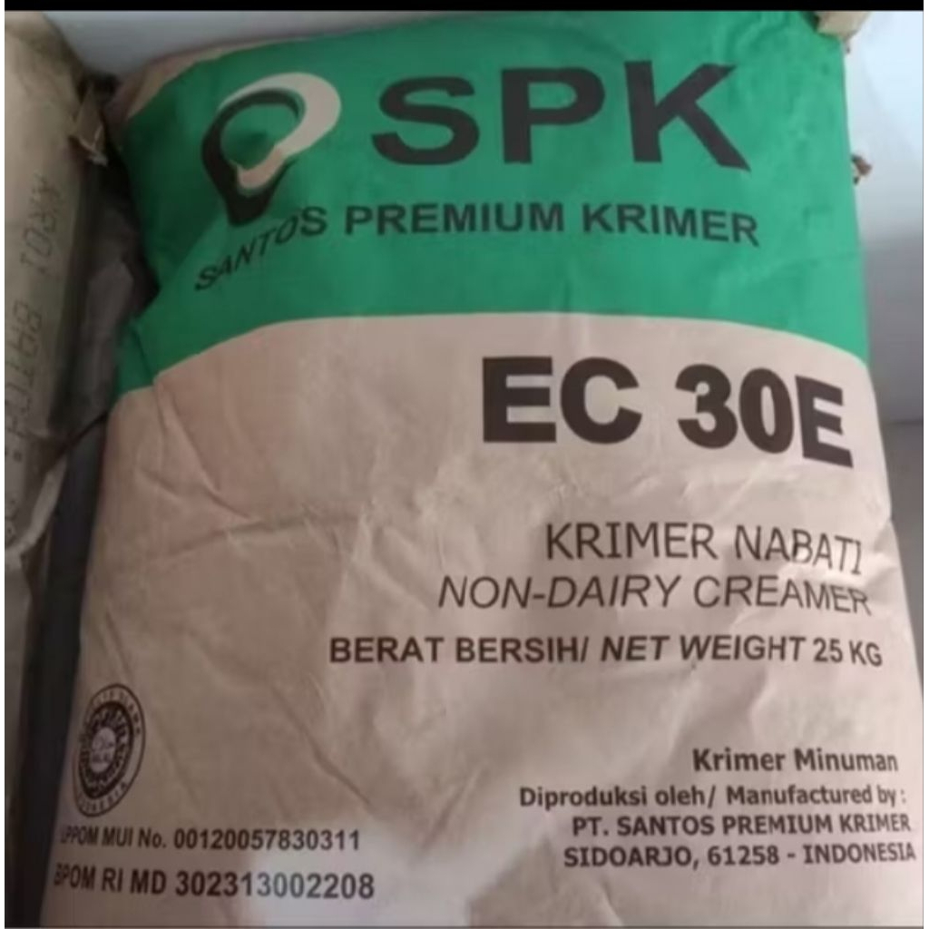 krimer santos EC30E kemasan 1kg