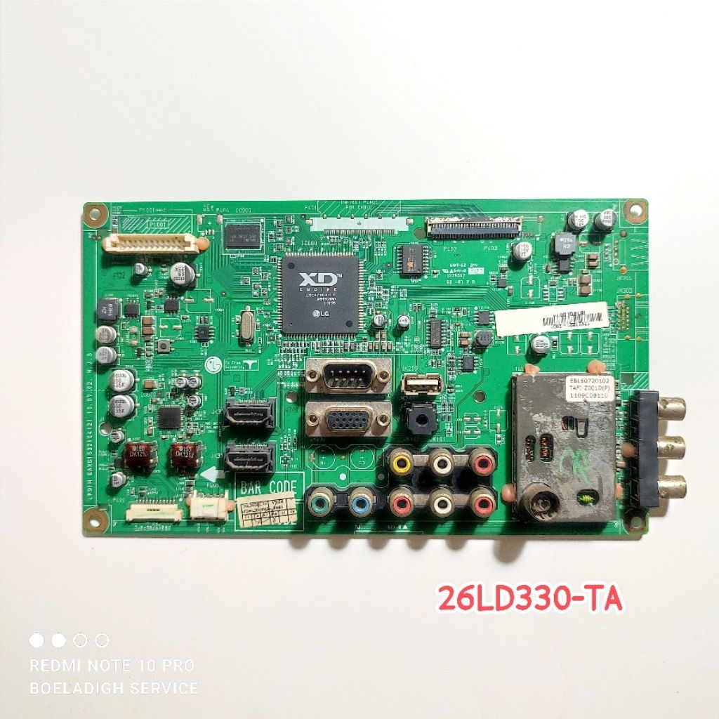MB Mainboard TV LCD LG 26LD330 26LD331C 26LD330-TA 26LD331C-TA LP91H