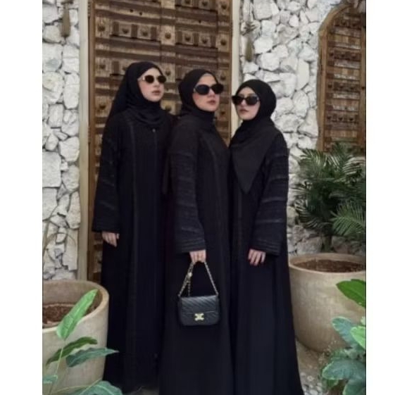 Nadeea. id_abaya ulir 100% Original by nadeea id