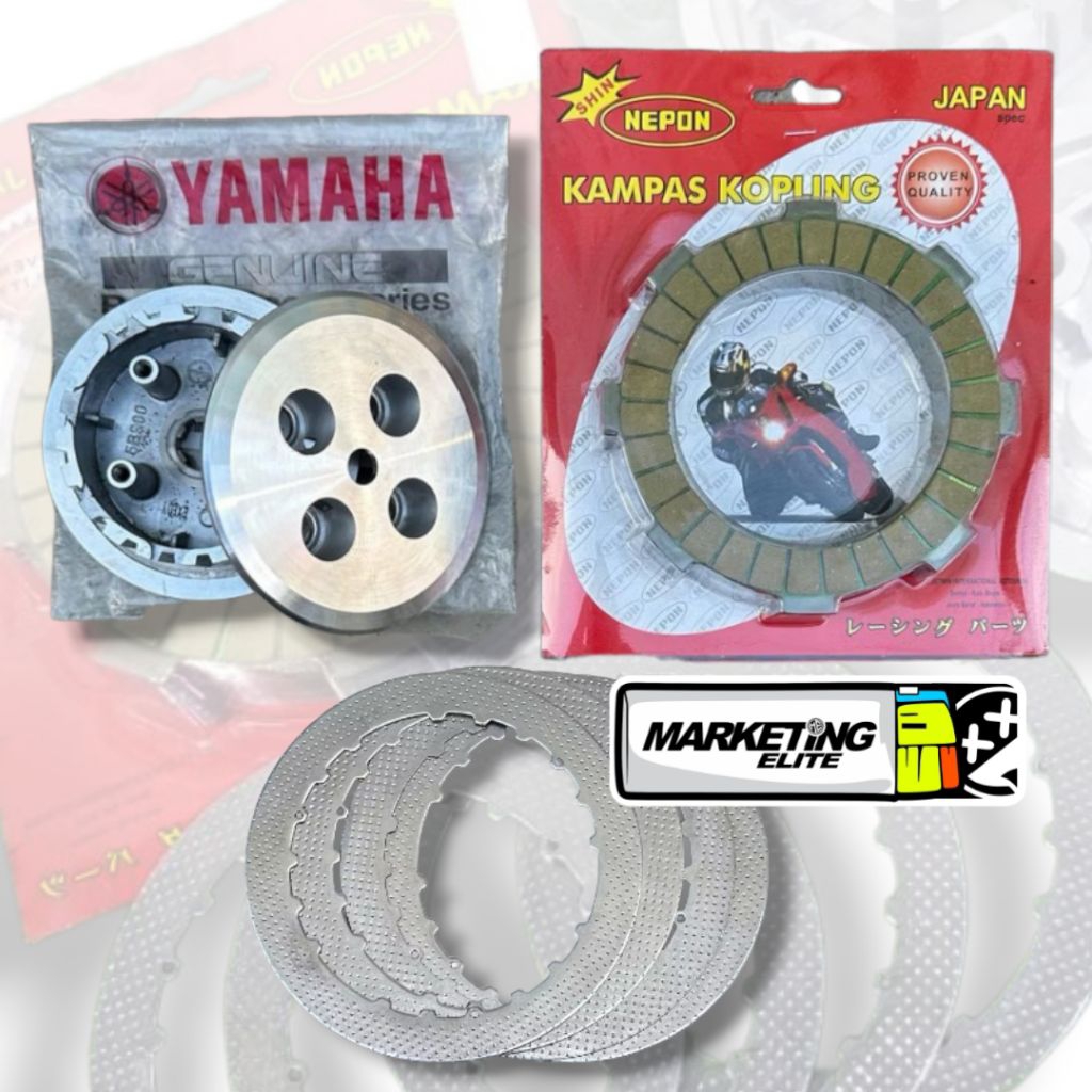 Rumah kampas kopling MODIF FR 80 Jupiter FIZR FIZ R Vega FIZ R Rumah kampas set kampas kopling PNP K