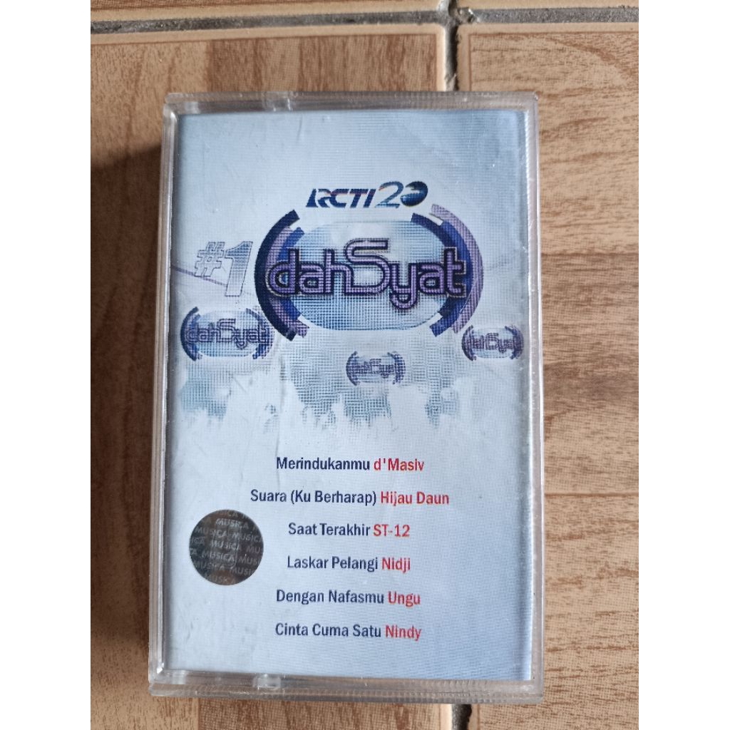 kaset pita RCTI#1 DAHSYAT