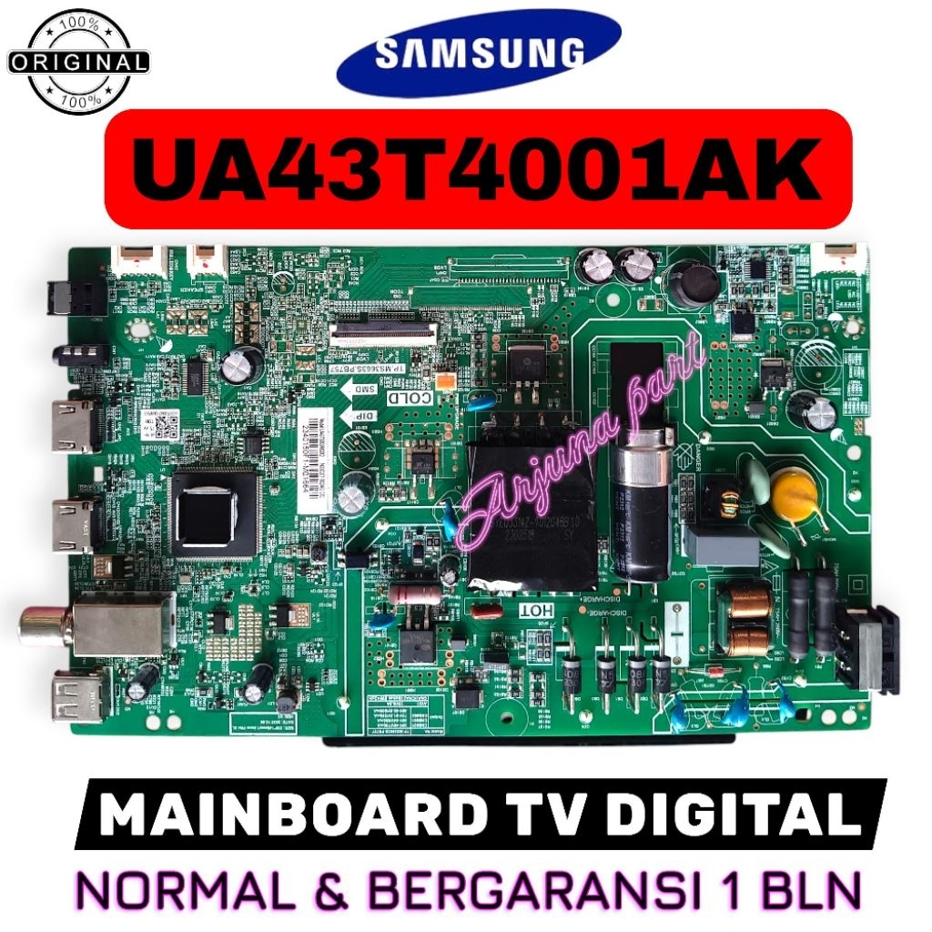 MB TV SAMSUNG UA43T5001AK / MAINBOARD TV SAMSUNG UA43T5001AK / MESIN TV SAMSUNG UA43T5001AK / MODUL 