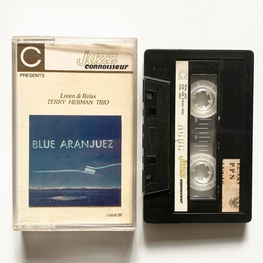 Kaset Pita Terry Herman Trio - Blue Aranjuez (JAZZ CONNOISSEUR / HIDAYAT RECORDS)