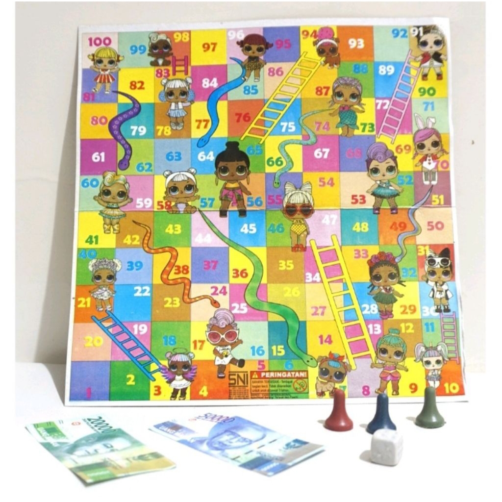 TRENDING Ular Tangga Mainan Anak / Ular Tangga Mainan Jadul