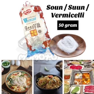 SOHUN SOUN NAGA VERMICELLI LONGKOU IMPOR CINA CHEN LIANG JI 50 g