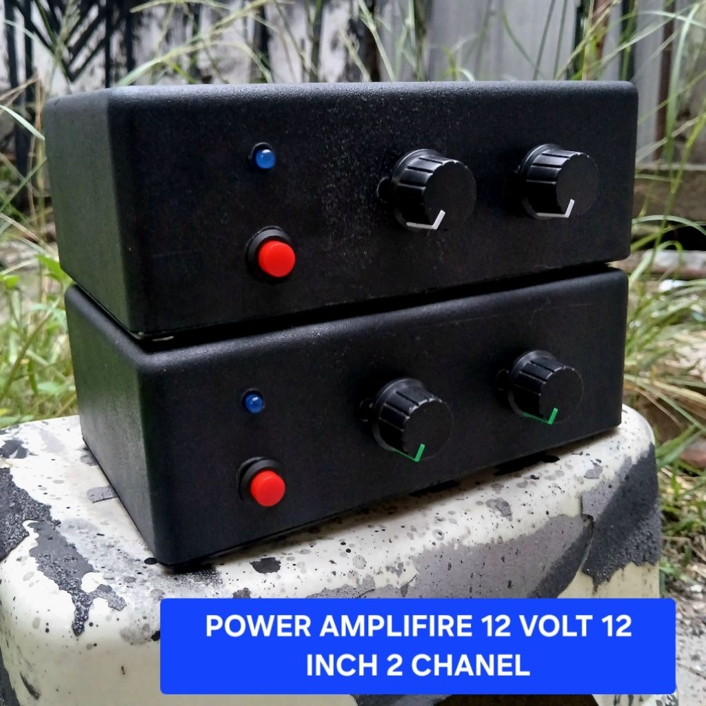 Power Amplifer 2 channel Bluetooth suara mantap