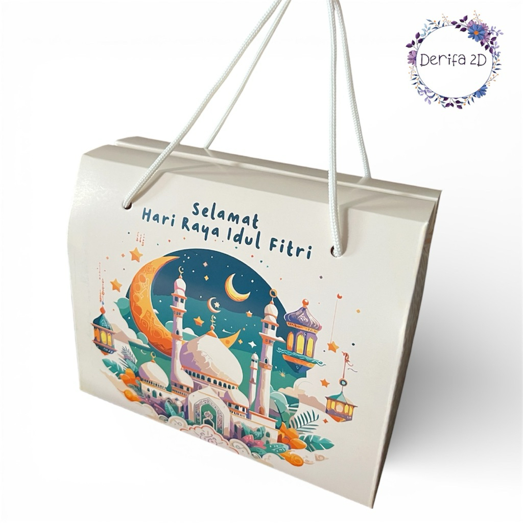 Box Hampers Lebaran KNY / GABLE BOX KRAFT / TAS HAMPERS