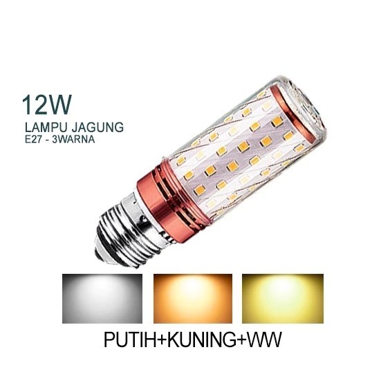 Lampu led jagung 3 warna
