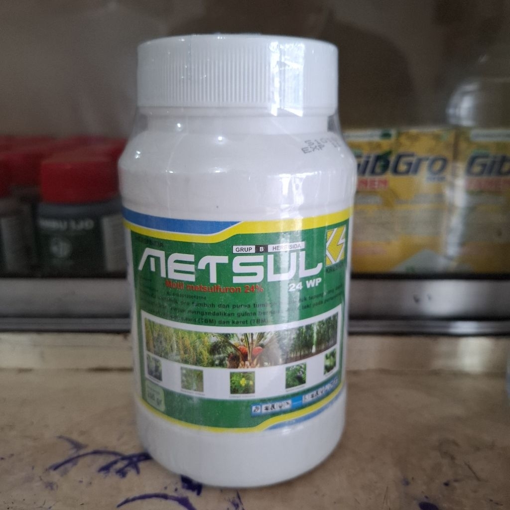 Herbisida Metsul 24WP 200gr - Efektif untuk Gulma Berdaun Lebar
