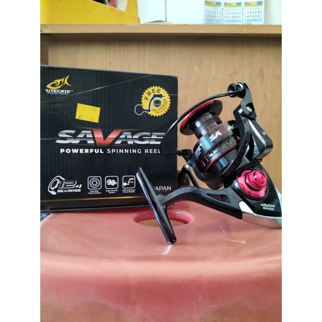 Reel pancing Utecate Savage 6000
