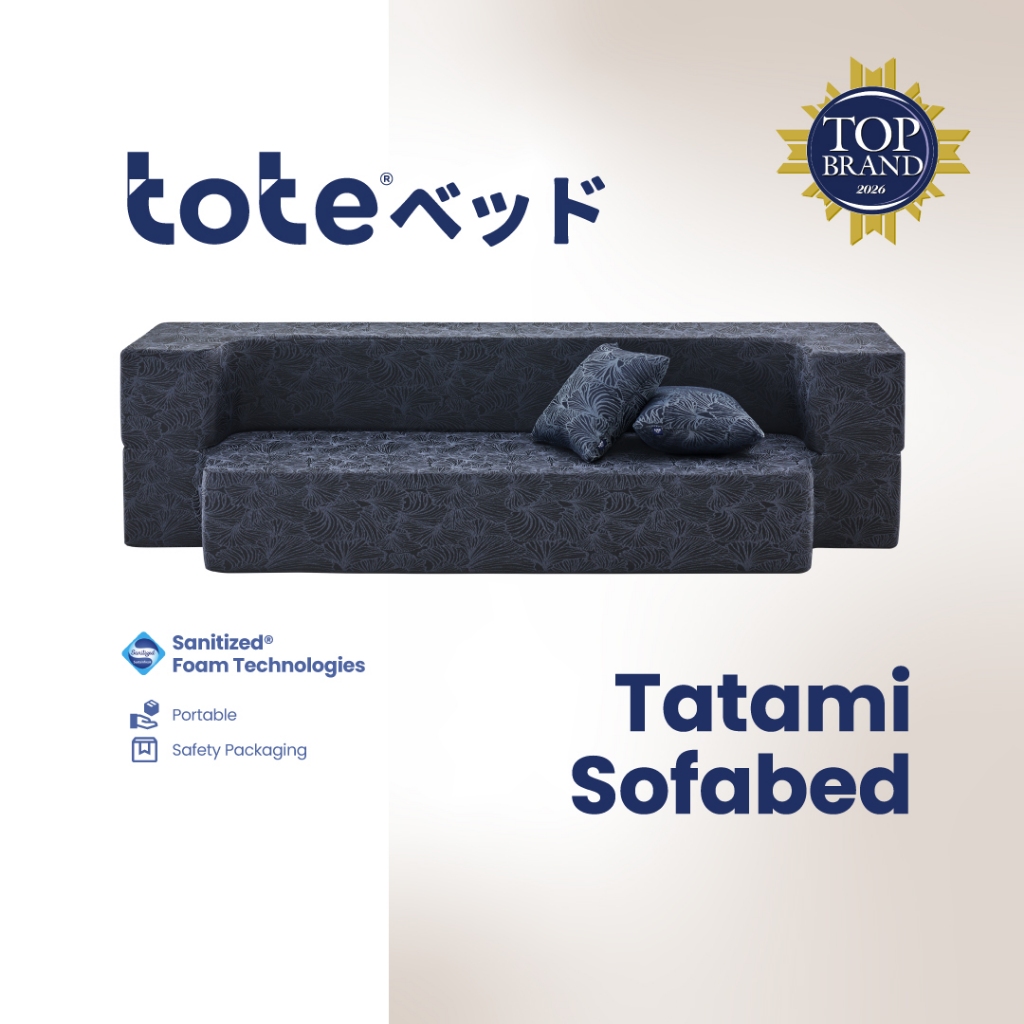 Tote Tatami Sofabed | Kasur Portable Lipat Lantai