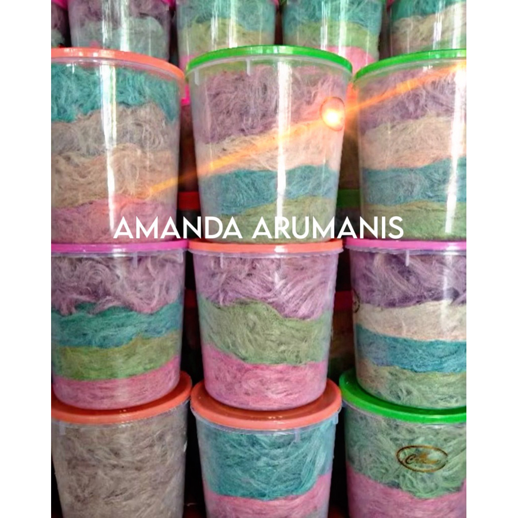 ARUMANIS RAMBUT NENEK 1kg premium kemasan toples original