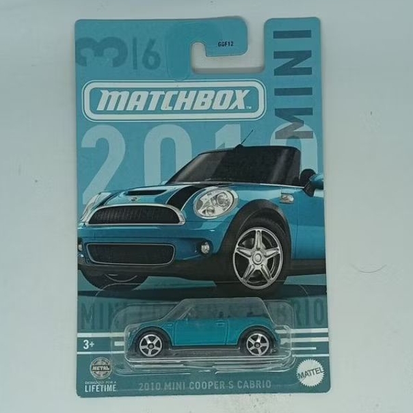 Matchbox Seri Mini Cooper, 2010 Mini Cooper S Cabrio