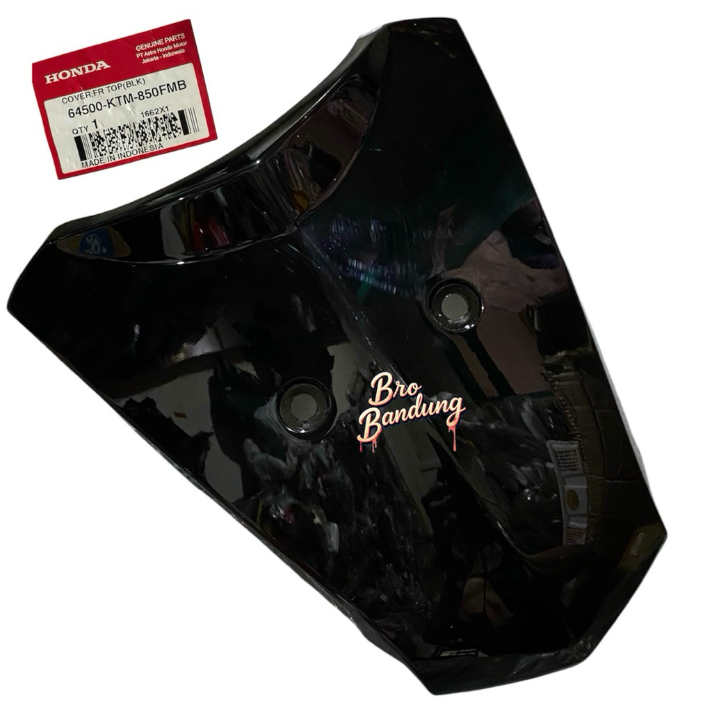 Panel Dada Dasi Tameng Honda Supra X 125 Batman Hitam Original supra x 125 old 64500-KTM-850FMB 6450