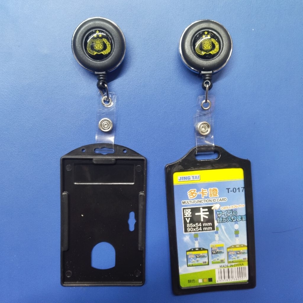 Holder id card logo Polri#yoyo casing id card logo POLRI