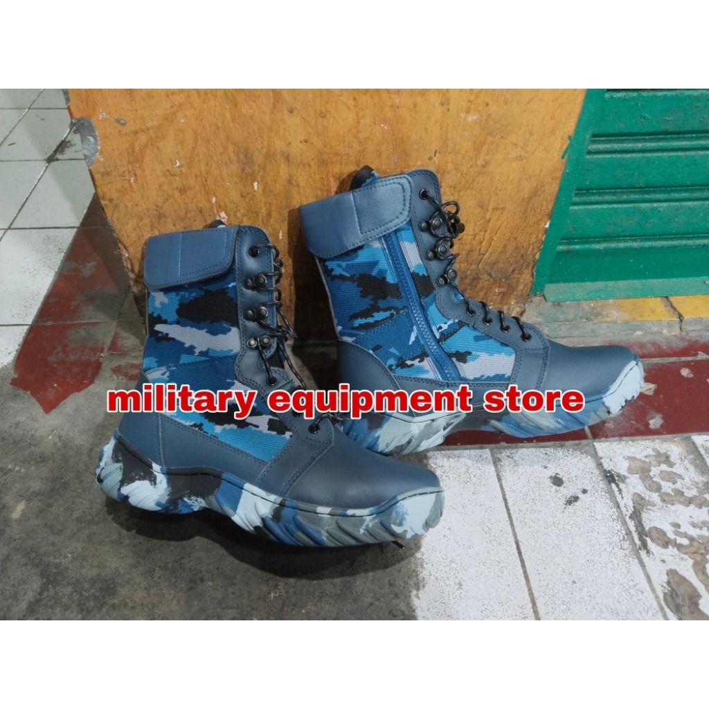 SEPATU PDL LORENG SWA BHUANA PAKSA - SEPATU PDL LORENG ASLI JATAH PEMBAGIAN TNI AU - SEPATU PDL LORE