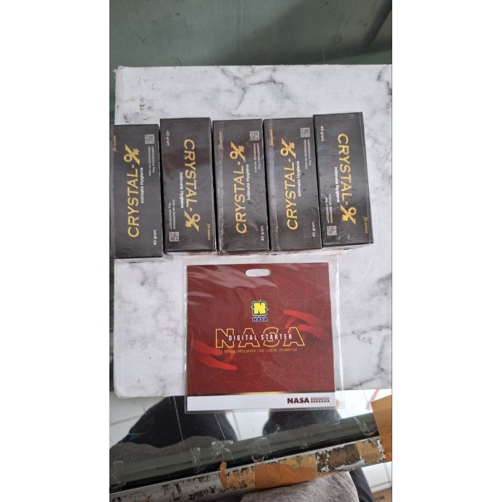 CRYSTALX/ NCX NASA/PROMO PAKET MEMBER CRYSTALX