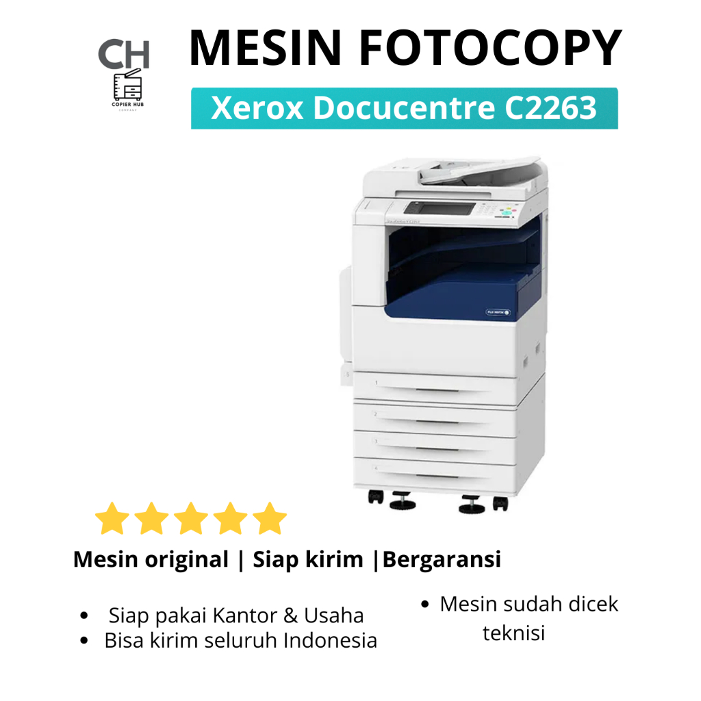 Mesin Fotocopy Warna A3 Fuji Xerox DocuCentre C2263