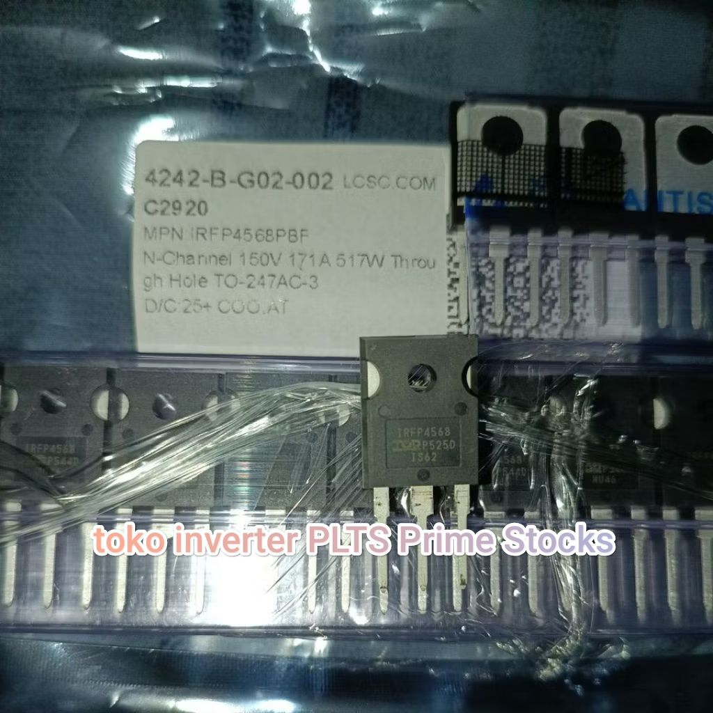 mosfet IRFP4568PBF 150V 171A TO247 Infineon ORIGINAL IRF4568 IRFP4568