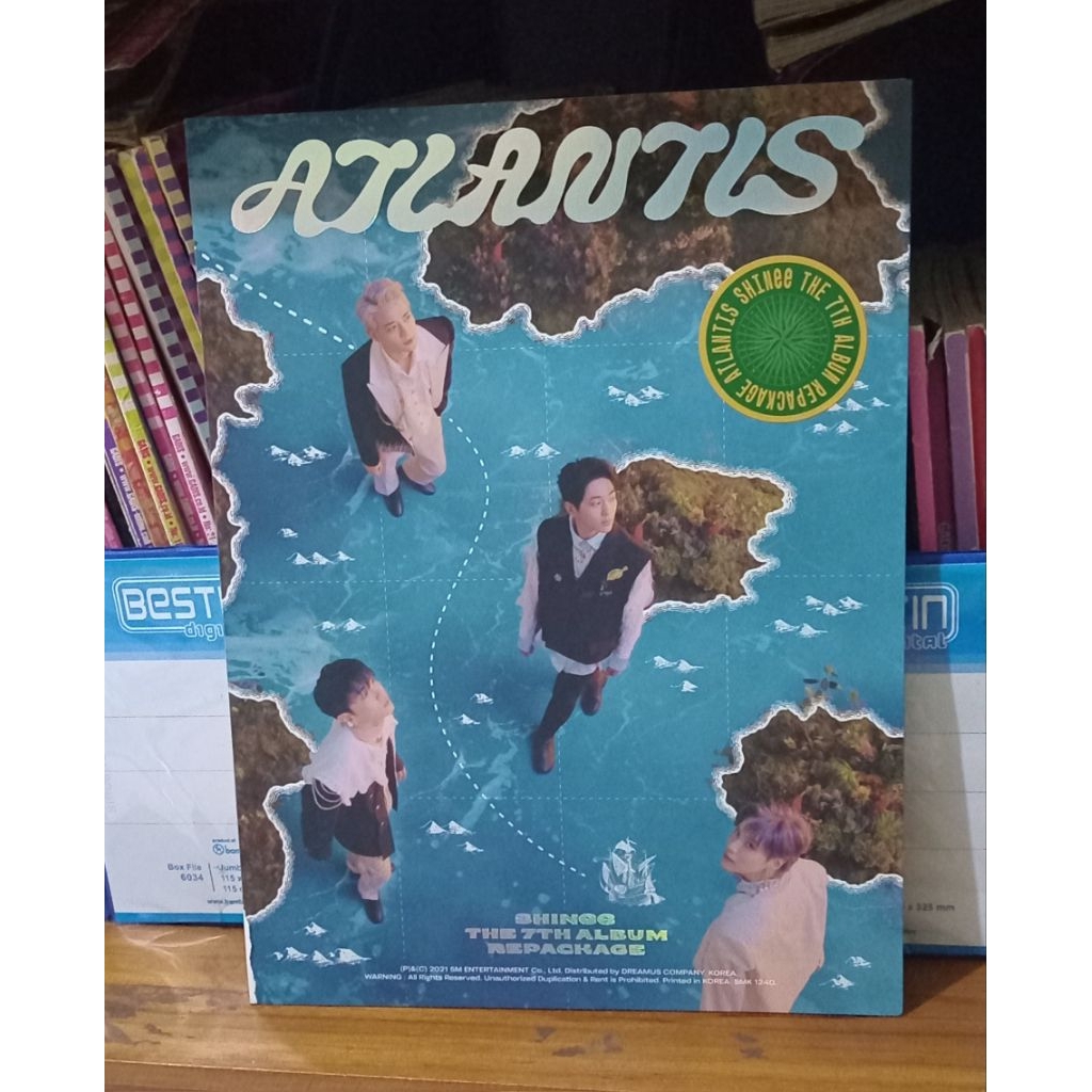 SHINee - Atlantis (7th album repackaged) unsealed