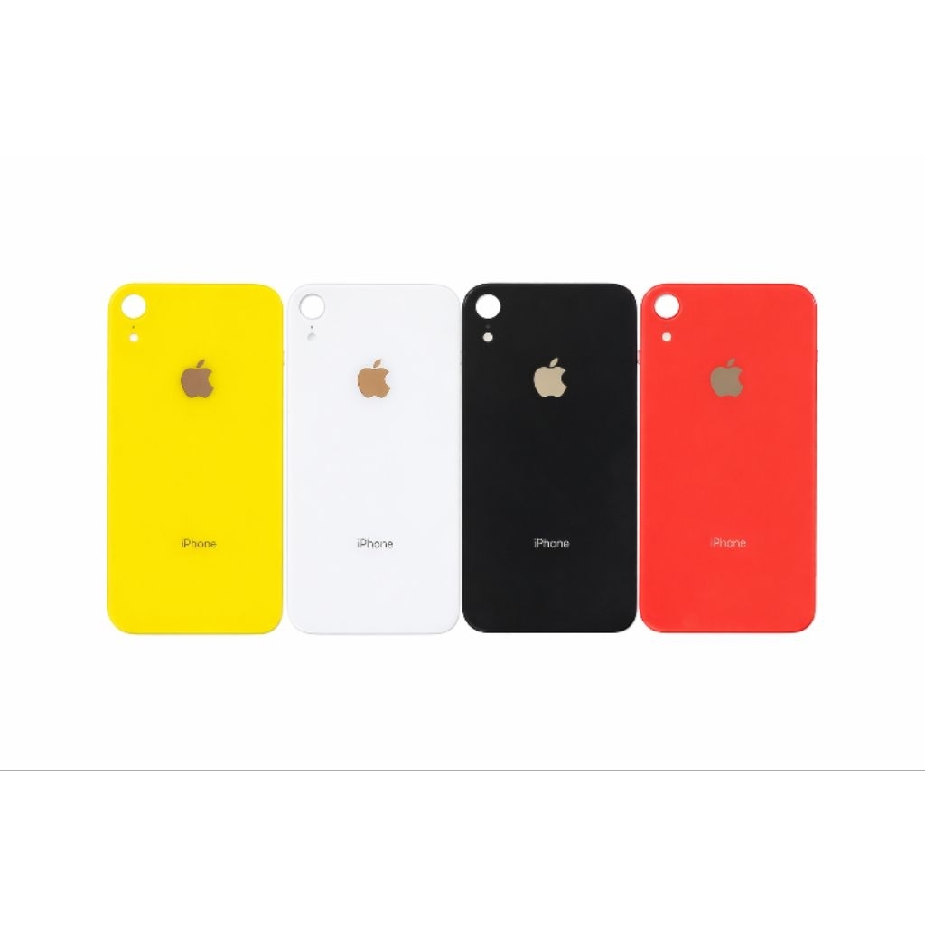 BACK GLASS / BACK COVER IPHONE XR
