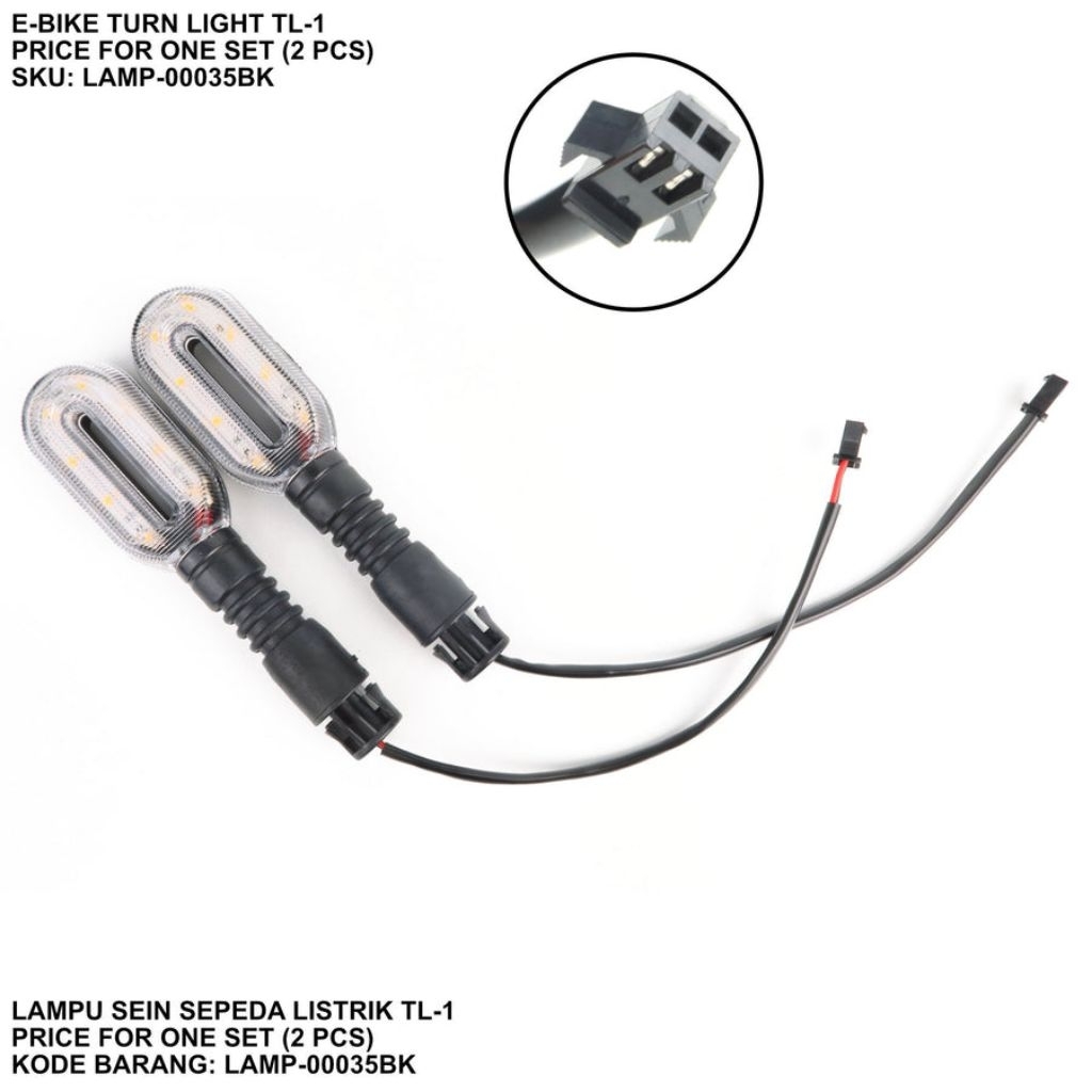 Lampu Sein Sepeda Listrik Universal