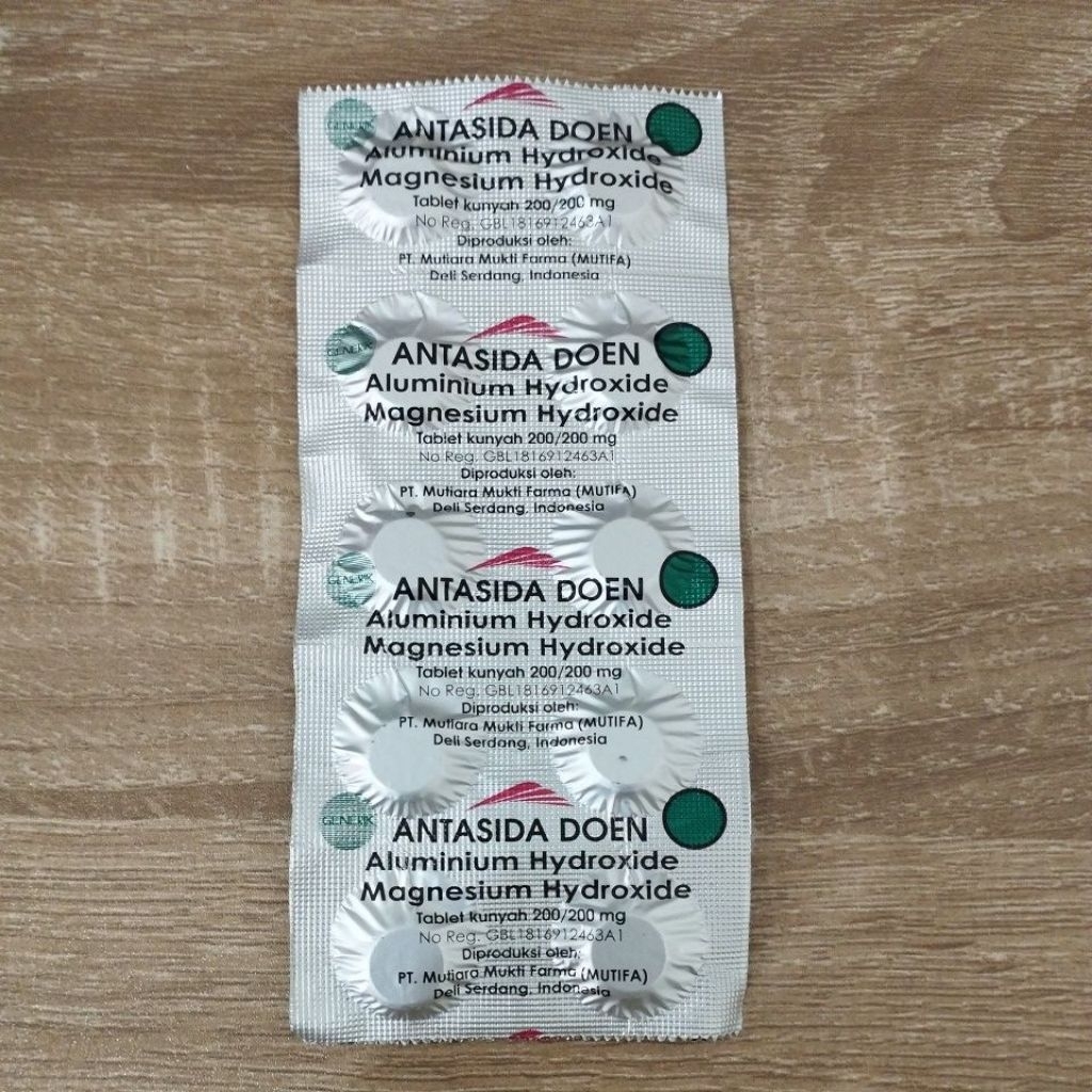 Solusi Atasi Maag dan Kembung - Antasida Doen Mutifa Tablet