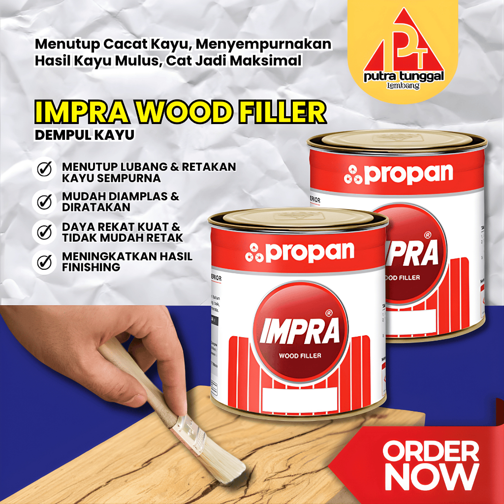 Dempul Kayu Impra Wood Filler
