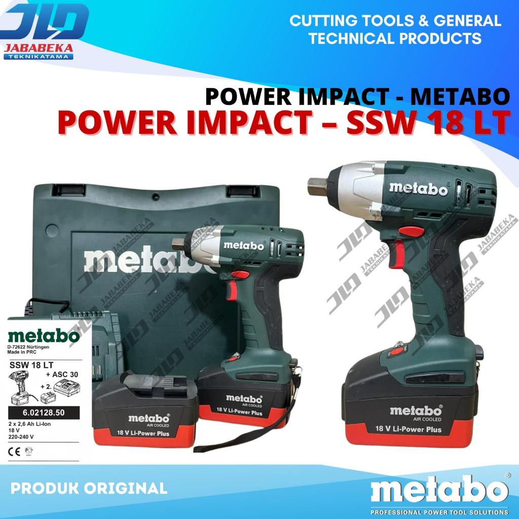 Metabo Cordless Impact Driver Metabo SSW 18 LTX 300 BL / Cordless Screw Driver / Bor Obeng Baterai M