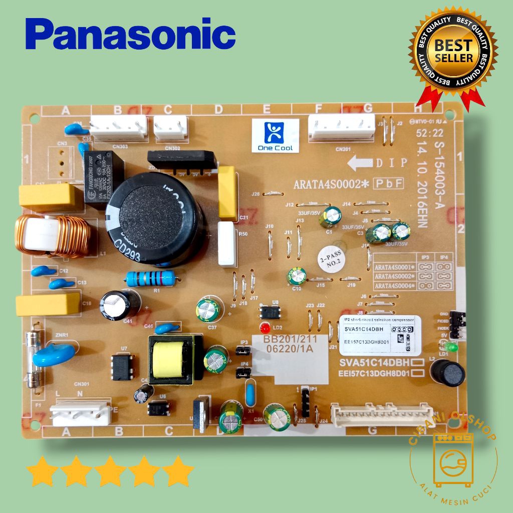 PCB Modul Kulkas Panasonic BB201 dan BB211