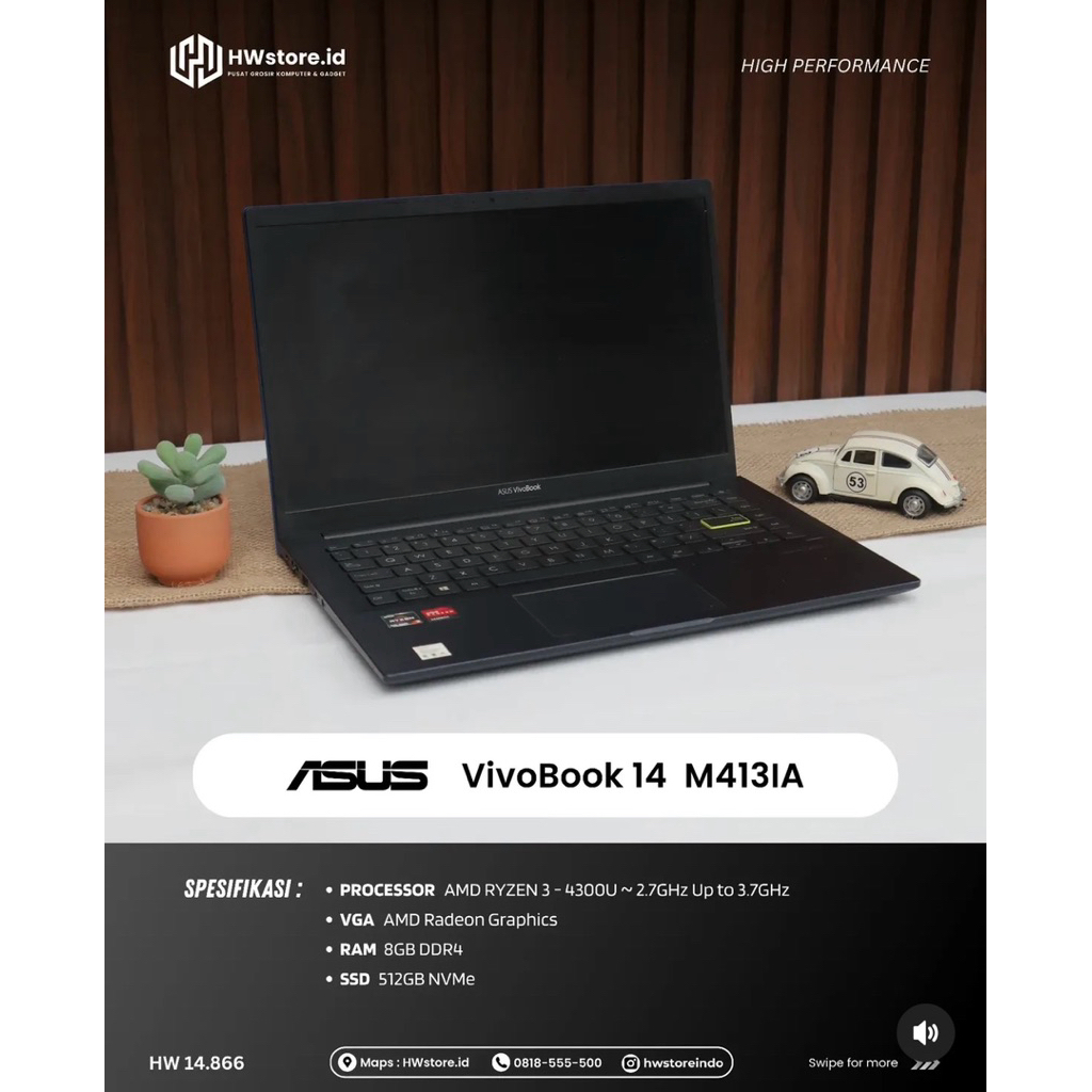 ASUS VivoBook 14 M413IA - VIPS353