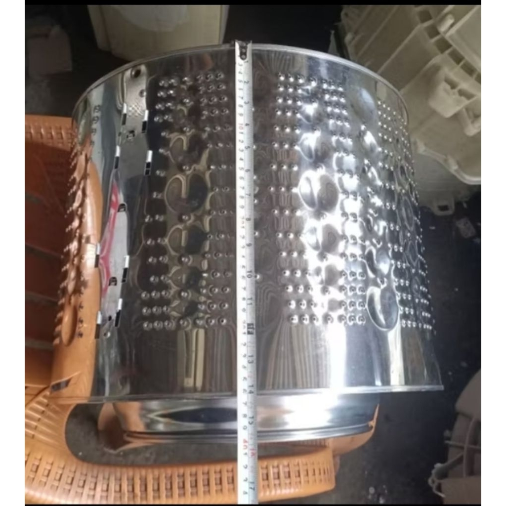 Tabung stainless mesin cuci LG front loading 8,5kg