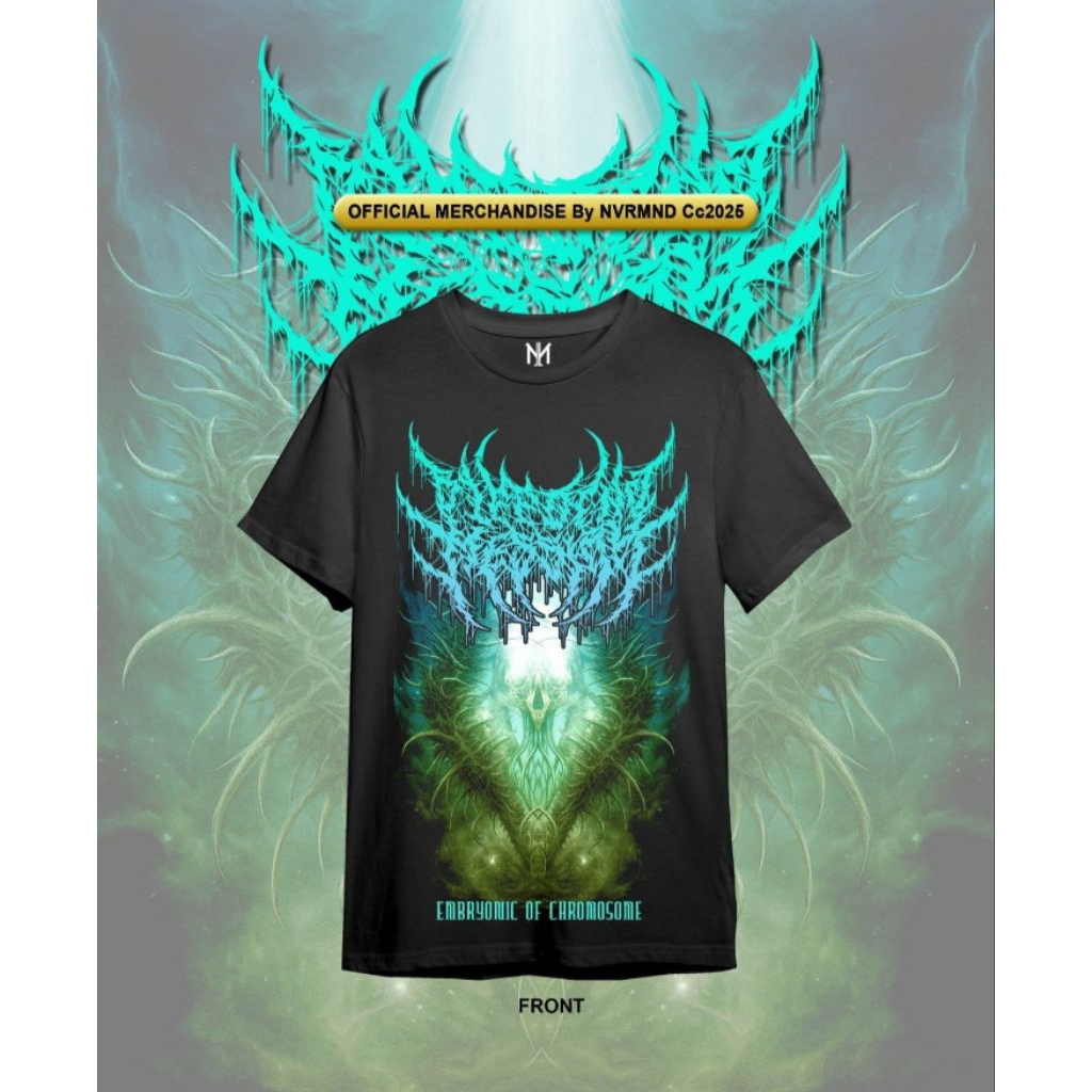 Kaos Distro musik metal Bleeding Messiah Embryonic Of Chromosome