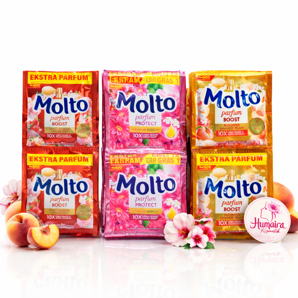 Molto Pewangi Sachet 1 Renteng Isi 12 Bungkus