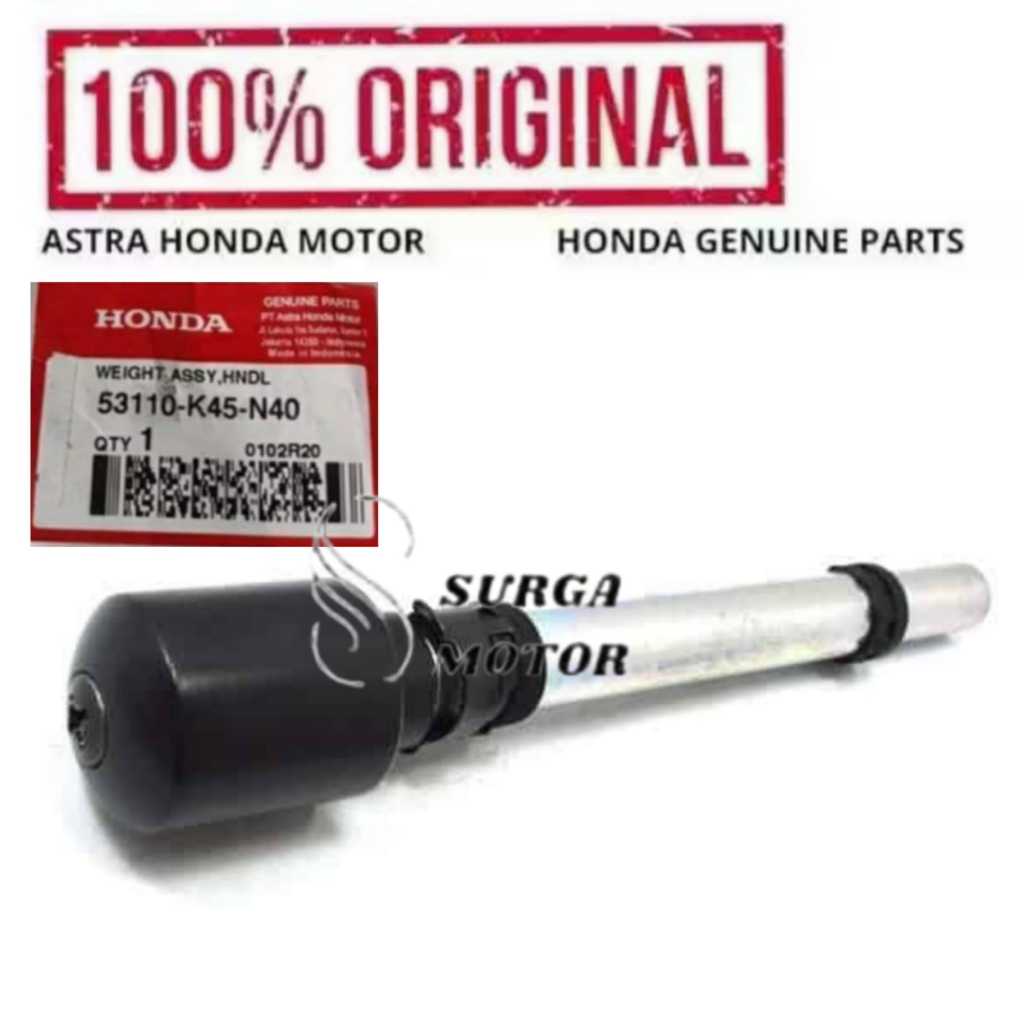 Pemberat Stang Setang Setir Stir Motor Honda CBR 150R CBR150R CBR150 R K45G 2016 2017 2018 53110K45N