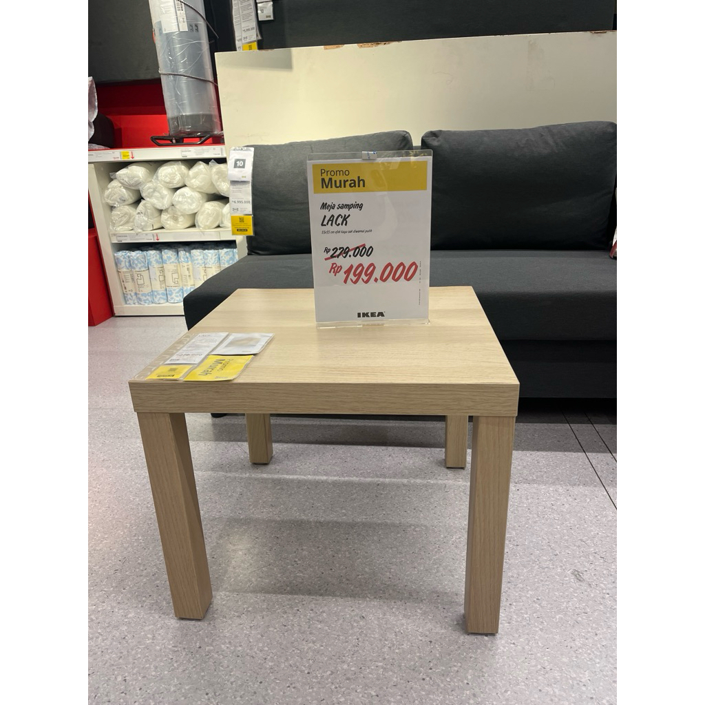 Meja kayu oak ikea