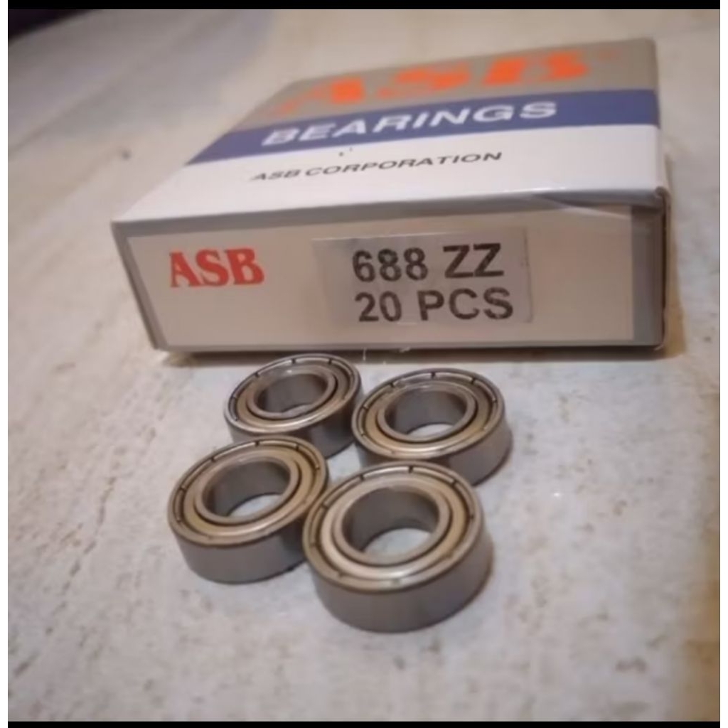 BEARING LAHER KIPAS ANGIN 688 ZZ ASB