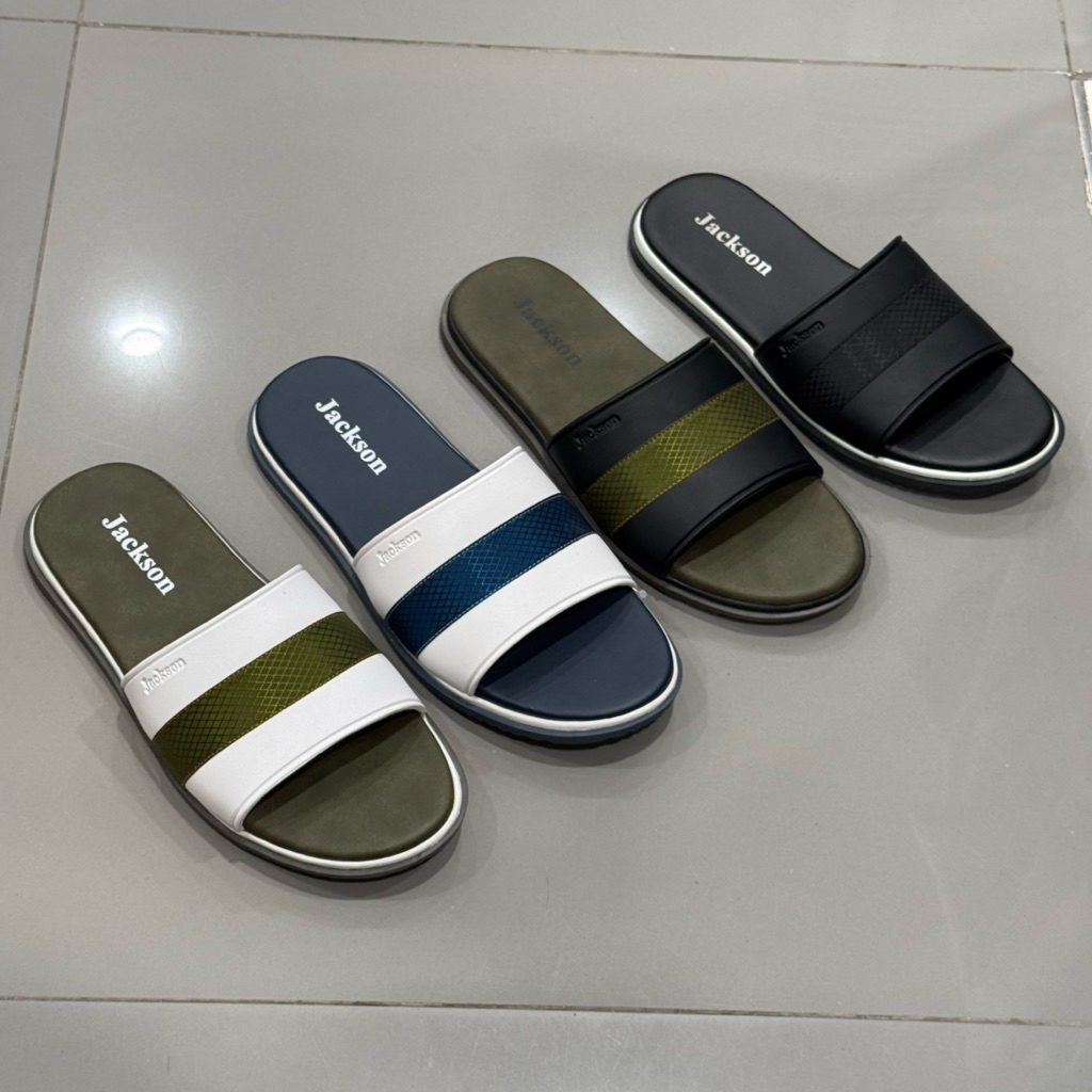 Jackson sandal slide pria simple best seller 39-43 Beam1JS